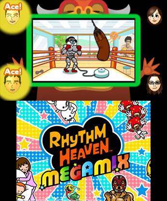 Screenshot of Rhythm Heaven Megamix from RAWG