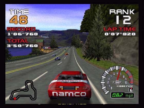 Screenshot of Ridge Racer 64 from RAWG