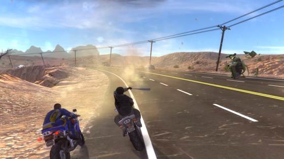 Screenshot of Road Redemption from RAWG