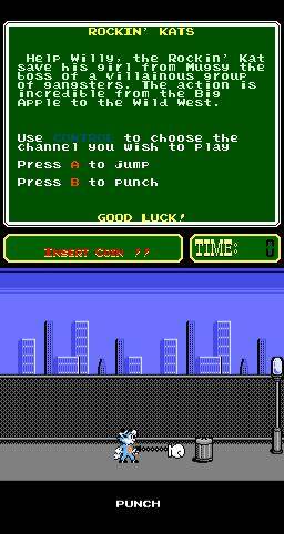 Screenshot of Rockin' Kats from RAWG