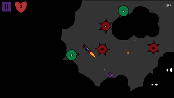 Screenshot of Rocks and Rockets from RAWG
