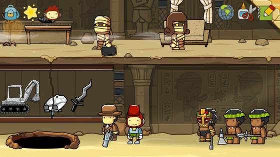 Screenshot of Scribblenauts Unlimited from RAWG