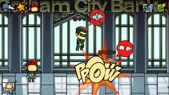 Screenshot of Scribblenauts Unmasked: A DC Comics Adventure from RAWG