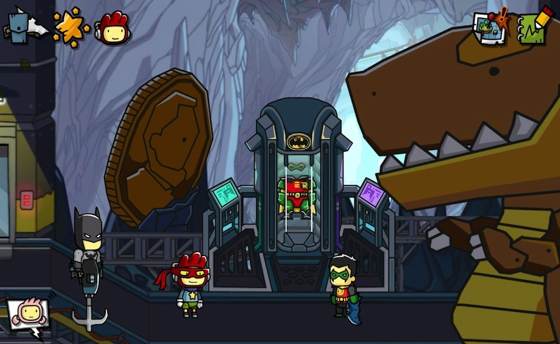 Screenshot of Scribblenauts Unmasked: A DC Comics Adventure from RAWG