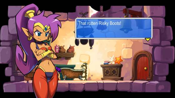 Screenshot of Shantae and the Pirate's Curse from RAWG