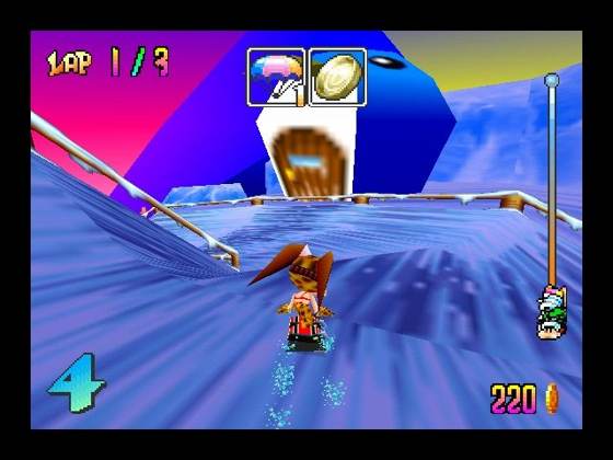Screenshot of Snowboard Kids from RAWG