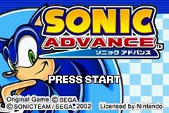 Screenshot of Sonic Advance from RAWG
