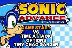 Screenshot of Sonic Advance from RAWG