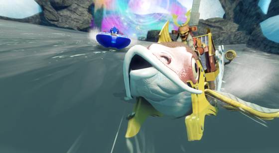 Screenshot of Sonic & All-Stars Racing Transformed from RAWG