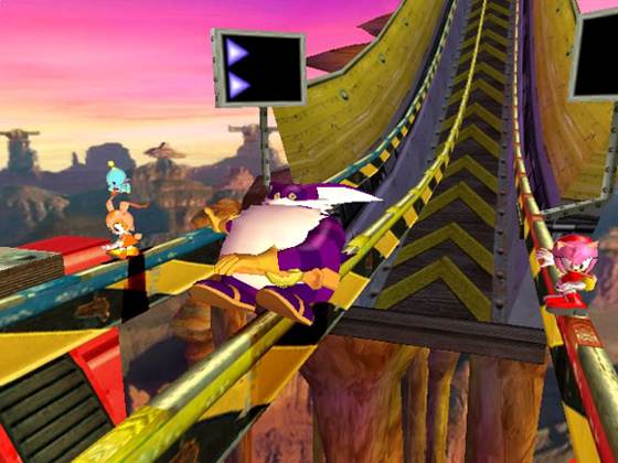 Screenshot of Sonic Heroes from RAWG