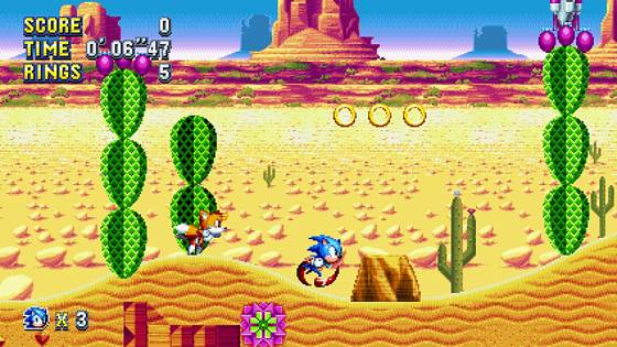 Screenshot of Sonic Mania from RAWG
