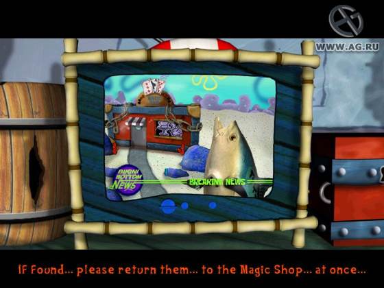 Screenshot of SpongeBob SquarePants: Battle for Bikini Bottom from RAWG