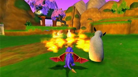 Screenshot of Spyro: Enter the Dragonfly from RAWG