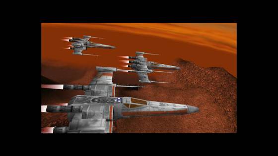 Screenshot of STAR WARS: Rogue Squadron 3D from RAWG