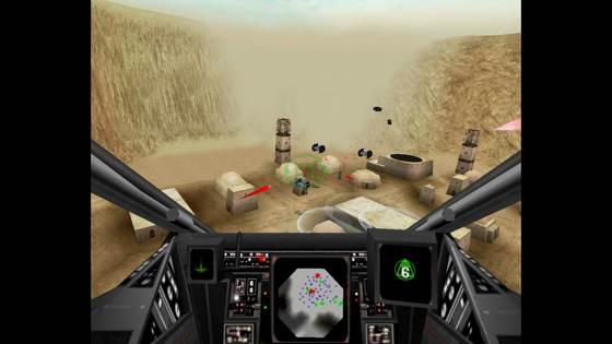 Screenshot of STAR WARS: Rogue Squadron 3D from RAWG