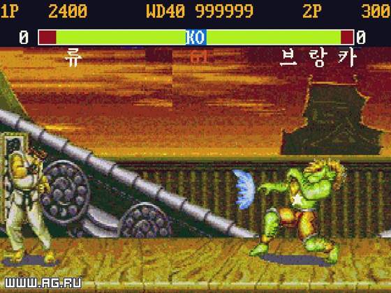 Screenshot of Street Fighter II: The World Warrior (1991) from RAWG