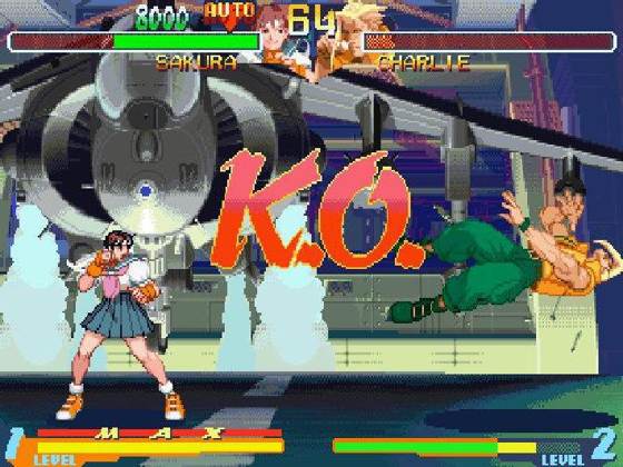 Screenshot of Street Fighter Alpha 2 from RAWG