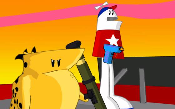 Screenshot of Strong Bad's Cool Game for Attractive People: Episode 4 - Dangeresque 3: The Criminal Projective from RAWG