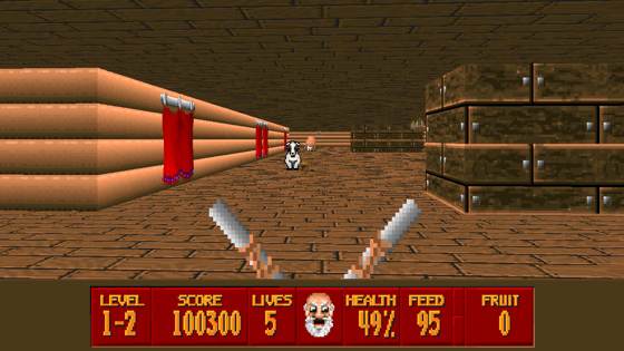 Screenshot of Super 3-D Noah's Ark from RAWG