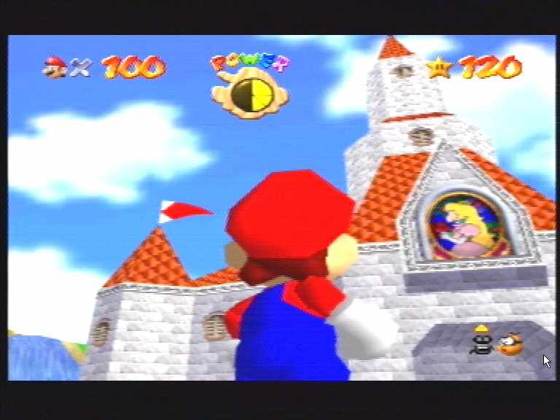 Screenshot of Super Mario 64 from RAWG