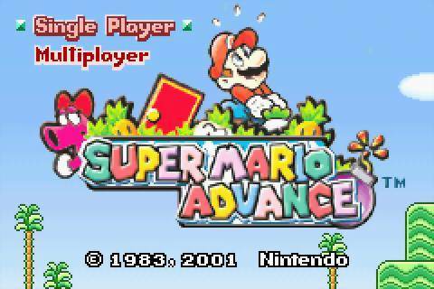 Screenshot of Super Mario Advance from RAWG