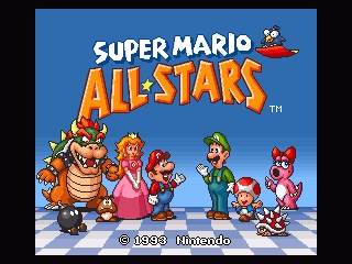 Screenshot of Super Mario All-Stars (1993) from RAWG