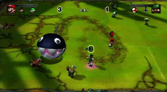 Screenshot of Super Mario Strikers from RAWG