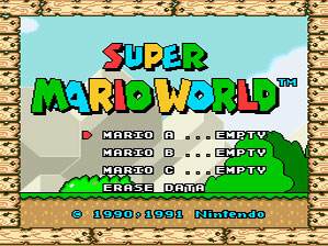 Screenshot of Super Mario World from RAWG