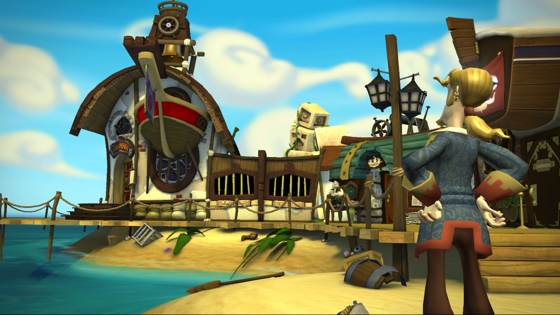 Screenshot of Tales of Monkey Island Complete Pack: Chapter 4 - The Trial and Execution of Guybrush Threepwood from RAWG