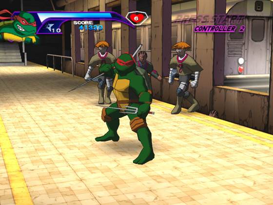 Screenshot of Teenage Mutant Ninja Turtles (2003) from RAWG