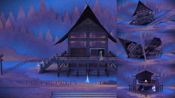 Screenshot of Tengami from RAWG