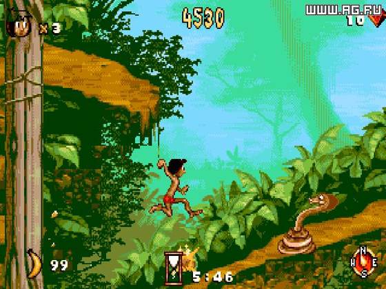 Screenshot of Disney's The Jungle Book from RAWG