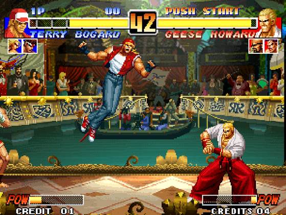 Screenshot of The King of Fighters '96 from RAWG
