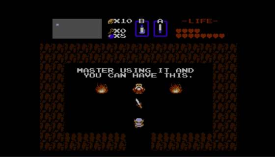 Screenshot of The Legend of Zelda from RAWG