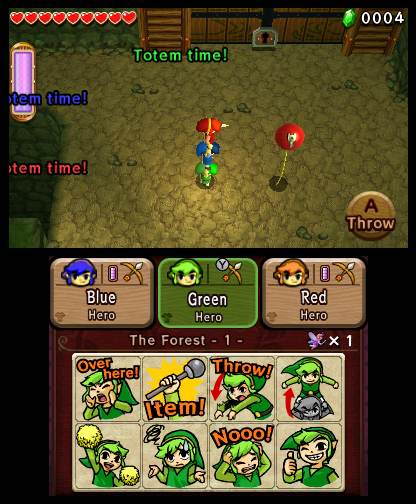 Screenshot of The Legend of Zelda: Tri Force Heroes from RAWG