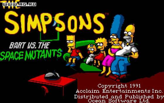 Screenshot of The Simpsons: Bart vs. the Space Mutants from RAWG