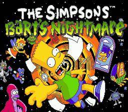 Screenshot of The Simpsons: Bart's Nightmare from RAWG
