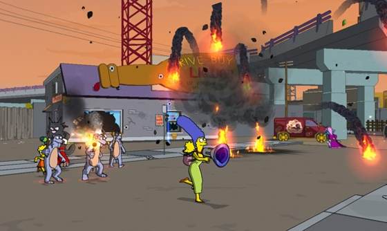 Screenshot of The Simpsons Game from RAWG