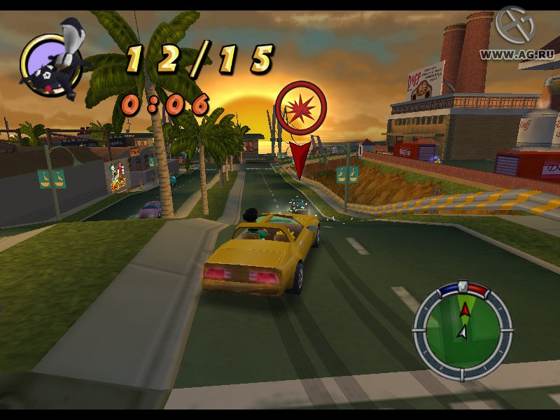 Screenshot of The Simpsons: Hit & Run from RAWG