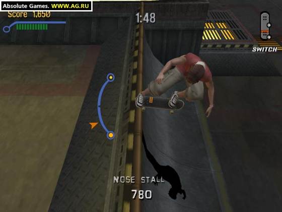 Screenshot of Tony Hawk's Pro Skater 3 from RAWG