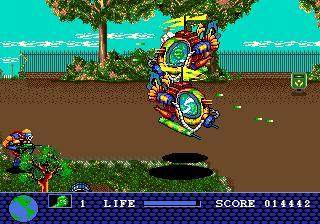 Screenshot of Toxic Crusaders from RAWG