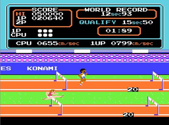 Screenshot of Track & Field from RAWG
