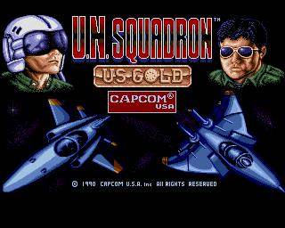 Screenshot of U.N. Squadron from RAWG