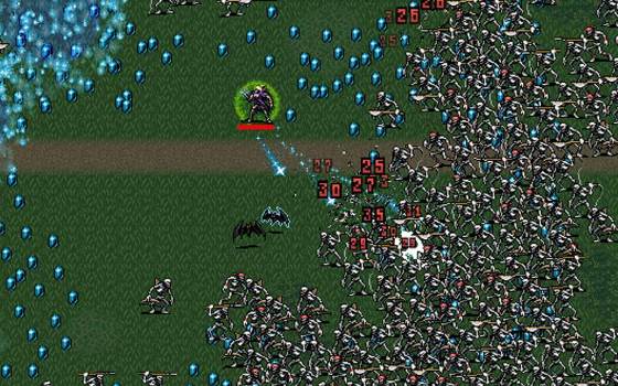 Screenshot of Vampire Survivors from RAWG