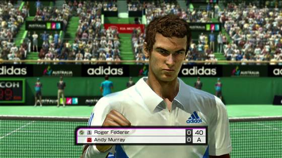 Screenshot of Virtua Tennis 4 from RAWG