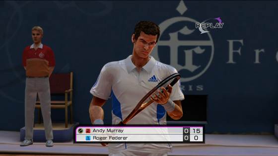 Screenshot of Virtua Tennis 4 from RAWG