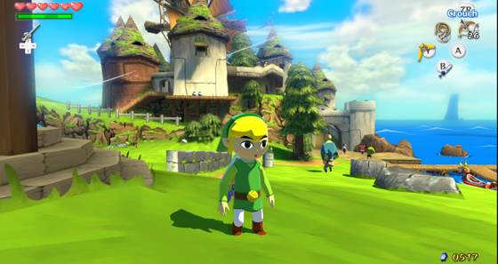 Screenshot of The Legend of Zelda: The Wind Waker HD from RAWG