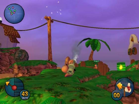 Screenshot of Worms 3D from RAWG