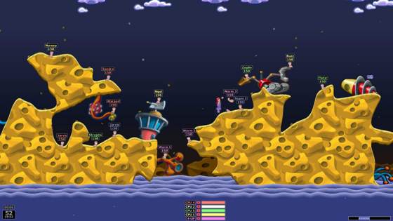 Screenshot of Worms Armageddon from RAWG