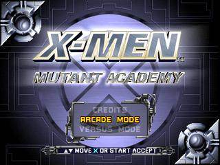 Screenshot of X-Men: Mutant Academy from RAWG